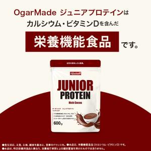 ジュニアプロテイン 600g 栄養機能食品 プ...の詳細画像2