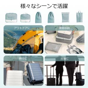トラベルポーチ 6点セット 収納ポーチ 洗える...の詳細画像4