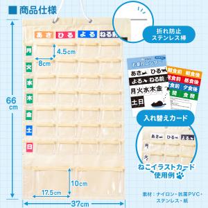 Libexy お薬カレンダー 1週間 壁掛け ...の詳細画像5