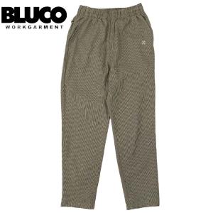 BLUCO ブルコ KNICKERS CHEF PT -Houndstooth-ニッカーズ シェフパンツ -千鳥格子- 1016 OLIVE オリーブ｜libra-ssy