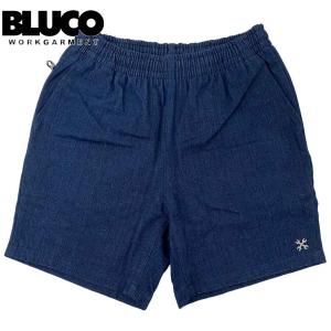 BLUCO ブルコ CHEF SHORTS -Denim- シェフショーツ -デニム- 1020 NAVY ネイビー｜libra-ssy