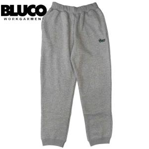 BLUCO ブルコ SWEAT PANTS -script- スウェットパンツ -スクリプト- 1024 HEATHER GRAY ヘザーグレー｜libra-ssy