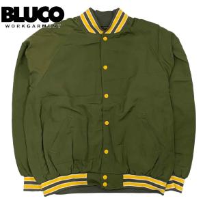 BLUCO ブルコ STADIUM JACKET スタジアムジャケット 1353 OLIVE オリーブ｜libra-ssy