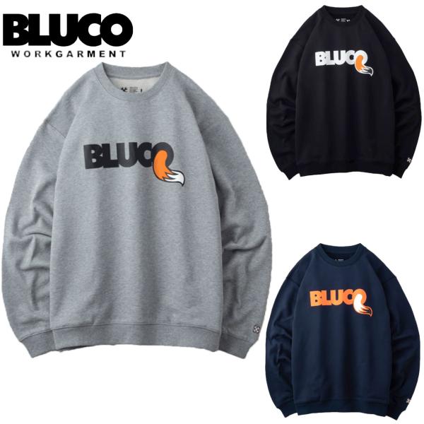 BLUCO ブルコ LIGHT PILE SWEATSHIRTS -FOX- ライトパイル スウェッ...