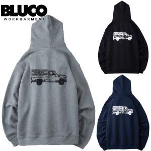 BLUCO（ブルコ） スウェットパーカー CROSS WRENCH プルオーバー 裏