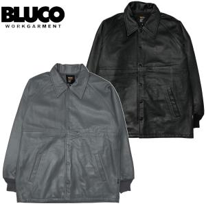 BLUCO（ブルコ） 1309 LEATHER COACH JACKET レザー コーチジャケット