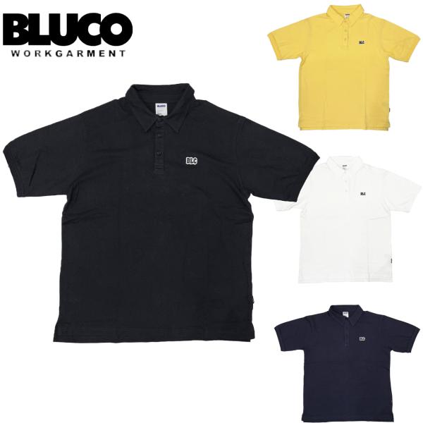 BLUCO ブルコ HEAVY DRY COTTON POLO NECK TEE -BLC- ポロシ...