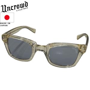 UNCROWD アンクラウド Model-BIG BLUEBIRD ビッグブルーバード サングラス ANTIQUE CLEAR-SMOKE アンティーククリア-スモーク UC-035 235-61-025｜libra-ssy