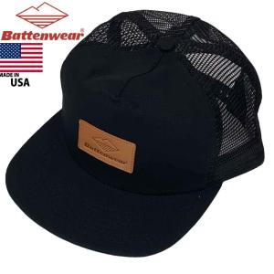 Battenwear バテンウェア メッシュキャップ CLUB CAP made in USA BLACK ブラック BS040｜libra-ssy