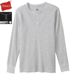 ヘインズ HM4-S104 ヘザーグレー Hanes ビーフィー