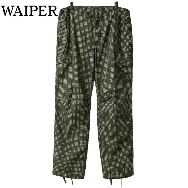 WAIPER.inc 実物 米軍 ナイトデザートカモ オーバーパンツ サイドポケット付き