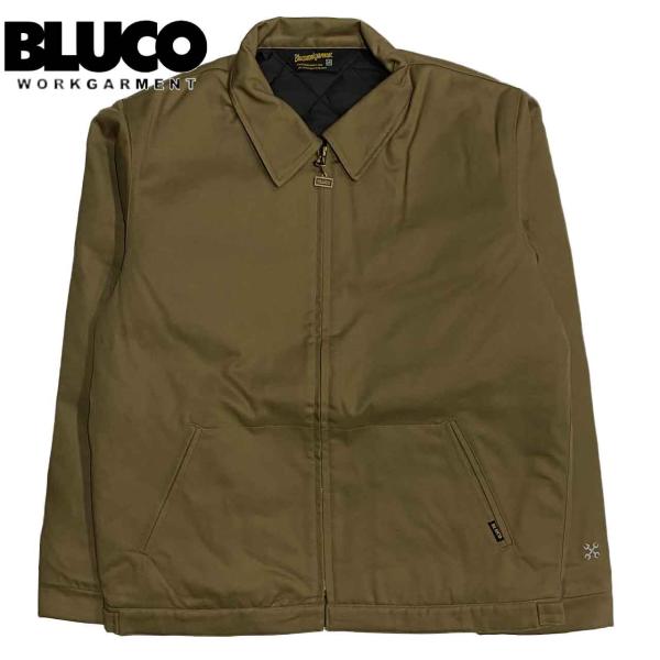 BLUCO ブルコ WORK JACKET ワークジャケット OL-012-022 KAHKI カー...