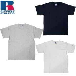 RUSSELL ATHLETIC ラッセルアスレティック -STANDARD ESSENTIALS- RUSSEL LOGO T-SH ロゴTシャツ RJ-1037｜libra-ssy