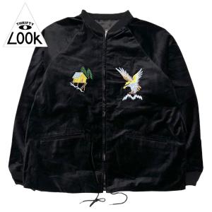 THRIFTY LOOK スリフティルック REVERSIBLE SOUVENIR GERMANY JACKET