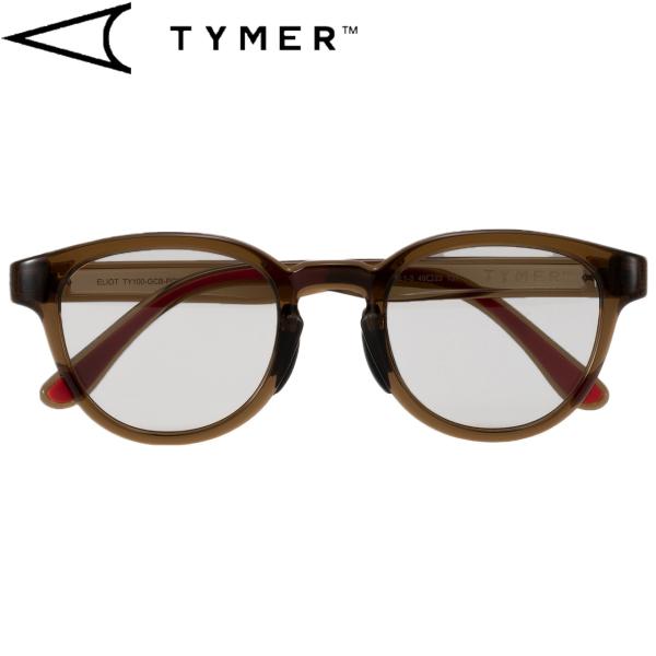 TYMER タイマー ELIOT エリオット サングラス Gloss Clear Brown-Pho...