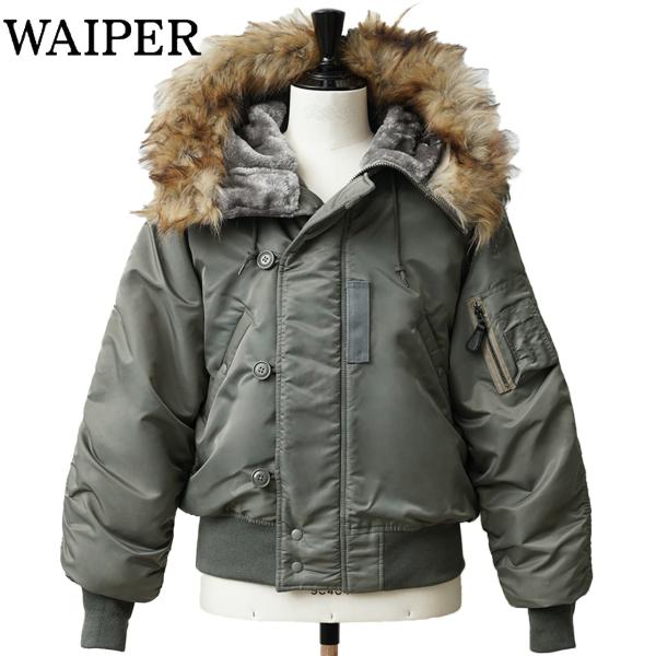 WAIPER.inc ワイパー 再現品 米軍 初期型 N-2B VINTAGE フライトジャケット ...