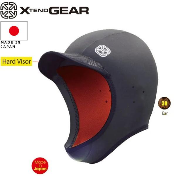 XTEND GEAR エクステンドギア 3mm DRY-Thermo Cap 内側起毛 サーフィン ...