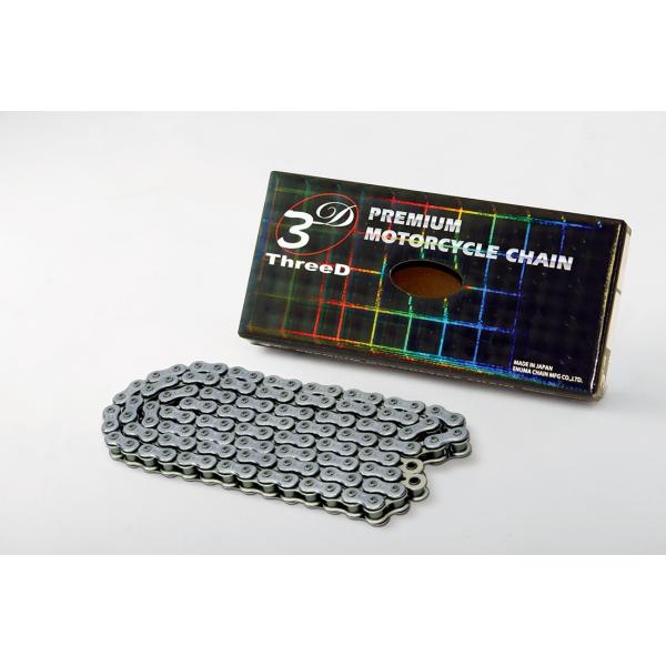 EKチェーン スリード 520Z/3D CR-106L シルバー カシメジョイント