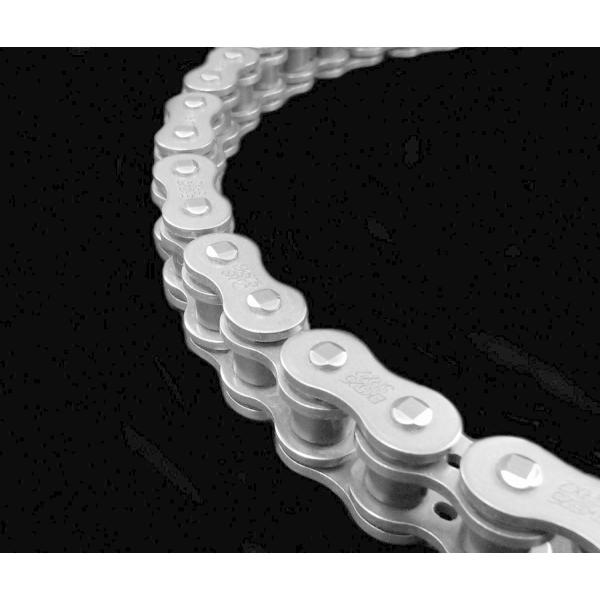 EKチェーン  530RR/SM (CR&amp;NP)-108L シルバー＆シルバー カシメジョイント S...