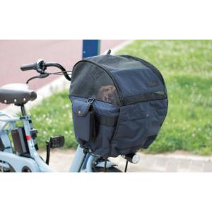 大久保製作所 ペットキャリー自転車カゴカバー D-2F-PT-01　電動アシスト自転車専用　ネイビー