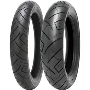 MU85B16 77H  TL 3.50〜4.50  リアタイヤ ブラック Shinko SR777