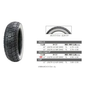 シンコー スクーター ミニバイク タイヤShinko SR723 140/70-12  (WW) T...