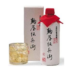 Amazon.co.jp: 老松酒造 長期貯蔵麦焼酎 麹屋伝兵衛 41度 [ 焼酎
