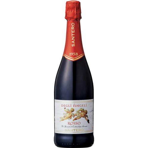 サンテロ　天使のスプマンテ・ロッソ　750ml  【イタリア スパークリング 赤 ワイン 甘口】