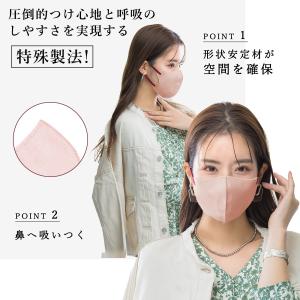 【曇りにくい・敏感肌対策】20枚 3Dマスク ...の詳細画像5
