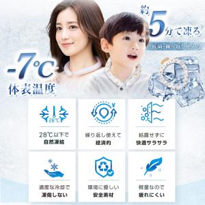 ＼先行販売価格/28℃ 凍結 クールリング 進...の詳細画像3