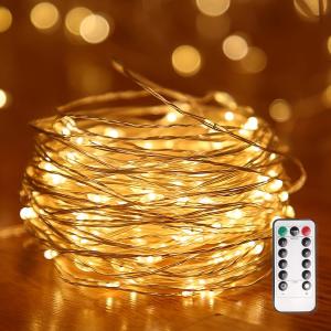 【断線しない・1万時間以上点灯可能】10m イルミネーションライト 電池式 LEDライトフェアリーライト ジュエリーライト 高輝度 クリスマスライト 飾り 装飾｜libratone