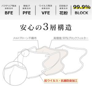 【メンズ専用ビッグサイズ】35枚 マスク 立体...の詳細画像3
