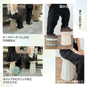 【折りたたみ式で場所を取らない】折りたたみ椅子...の詳細画像5