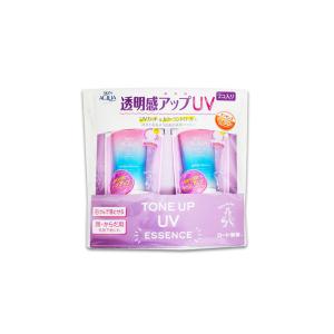 スキンアクア　トーンアップUVエッセンス　ラベンダー　80g×2個　コストコ　Costoco　日焼け止め　SPF50＋ PA＋＋＋＋　顔・からだ用　ロート製薬