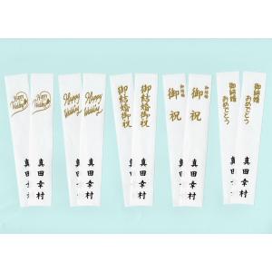 名入れのし袋用短冊金箔結婚お祝いセット