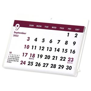 2023年9月始まり名刺サイズ卓上カレンダーVol.92(White)