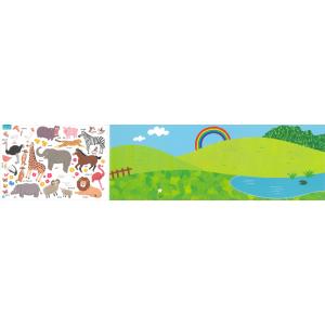 「シールブック ワイドシリーズ どうぶつ」シー...の詳細画像1