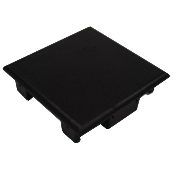 ※アルミ支柱75角用 樹脂キャップ ブラック 75×75mm リーベオリジナル (何点でも送料800...
