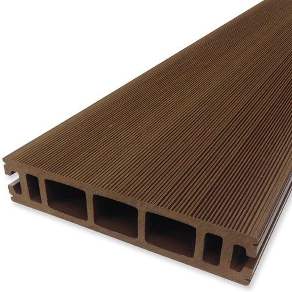 ウッドデッキ ジャパンメイドウッド 人工木材 DIY 材料 30×145×2000mm ブラウン (...