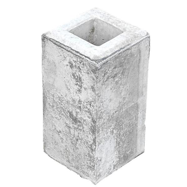 送料無料 フェンスブロック（小） 70角用 (12.0kg) フェンス用　コンクリート