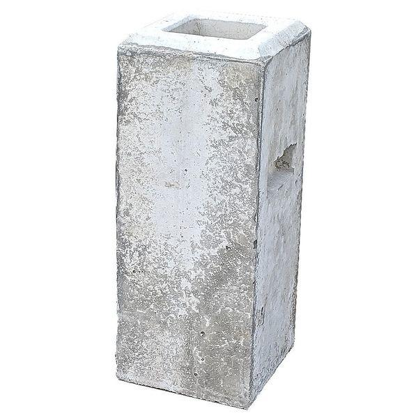 送料無料 フェンスブロック（大） 90角用 (24.0kg) 75角から使用可能 コンクリート
