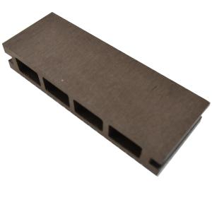 送料無料 ウッドデッキ アドバンスデッキ2 人工木 サンプル 25×140×50mm ダークブラウン 床材 面材 材 樹脂デッキ （お一人様一点限り）｜liebe