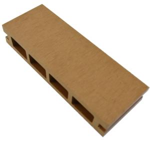 送料無料 ウッドデッキ アドバンスデッキ2 人工木 サンプル 25×140×50mm チーク 床材 面材 材 樹脂デッキ （お一人様一点限り）｜liebe