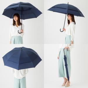 傘 メンズ 長傘 強風対応 65cm×8本骨 ...の詳細画像4