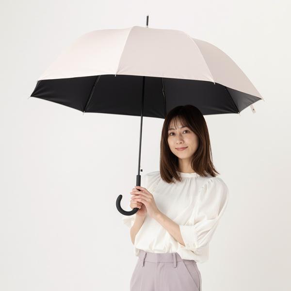 日傘 ＵＶ遮熱遮光ジャンプ傘 60cm×8本骨 無地 晴雨兼用 レディース メンズ クールプラス L...
