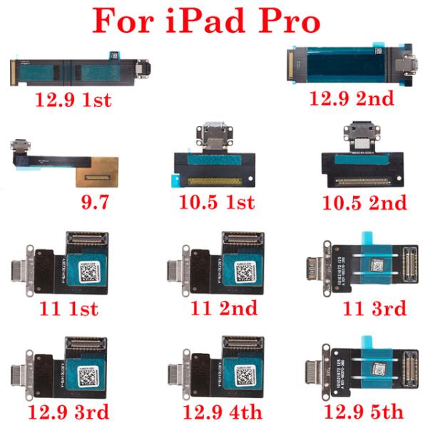 データ型充電器ポート,iPad Pro 9.7 10.5 12.9インチ,第1世代,第2世代,第4世...