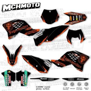 Mchmfg ktm exc EXC-F 125 250 300 450 530 2008 2009 2010 2011フルグラフィックデカールステッ｜liefern