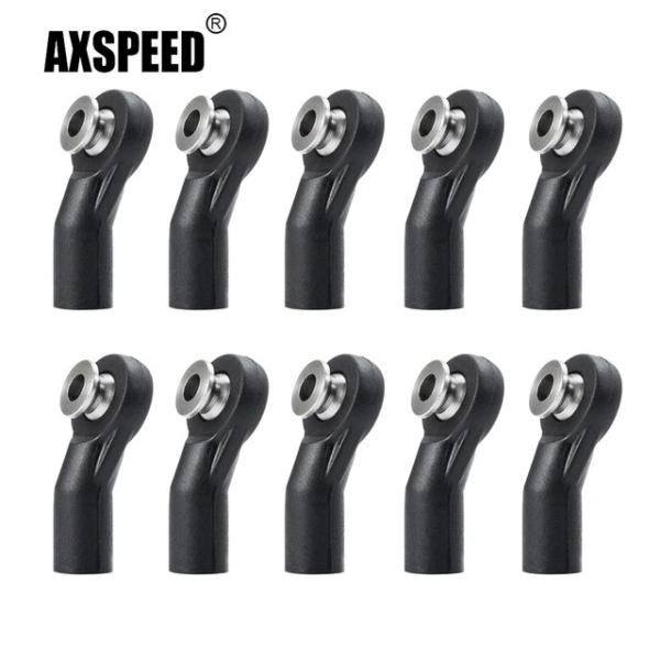 Axspeed-プラスチックステアリングロッド,10個,ボールヘッド,m3ジョイントエンド,axia...