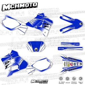 Mchmfg-標準的なグラフィックステッカー,Xaha dt125r,dt200r,dt200用｜liefern