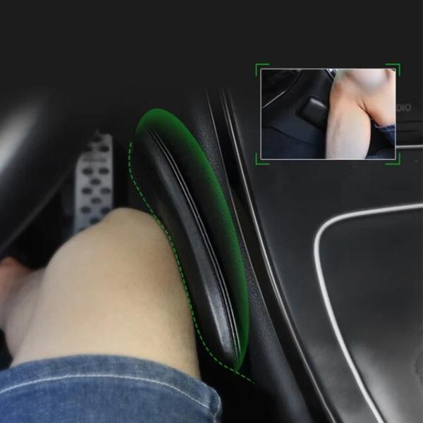 ユニバーサル自動車の膝パッドクッション革枕弾性低反発シート枕クッションオートインテリアアクセサリー